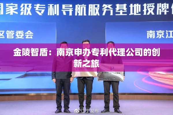 金陵智盾:南京申办专利代理公司的创新之旅