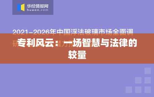 专利风云:一场智慧与法律的较量