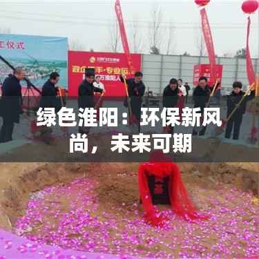 绿色淮阳:环保新风尚,未来可期