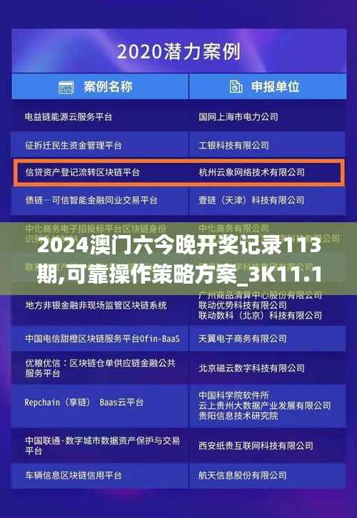 2024澳门六今晚开奖记录113期,可靠操作策略方案_3K11.104