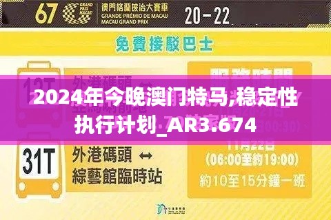 2024年今晚澳门特马,稳定性执行计划_AR3.674