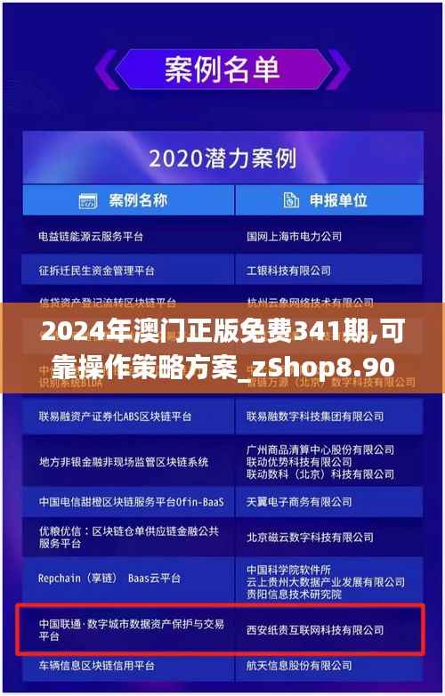 2024年澳门正版免费341期,可靠操作策略方案_zShop8.908