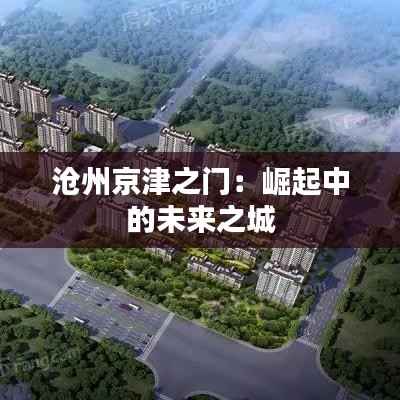 沧州京津之门:崛起中的未来之城