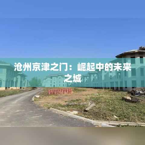 沧州京津之门:崛起中的未来之城