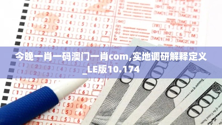 今晚一肖一码澳门一肖com,实地调研解释定义_LE版10.174