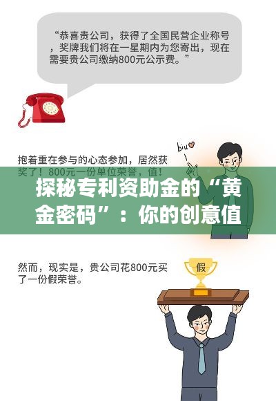 探秘专利资助金的“黄金密码”:你的创意值多少钱?
