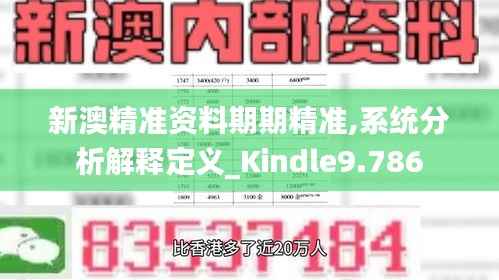 新澳精准资料期期精准,系统分析解释定义_Kindle9.786