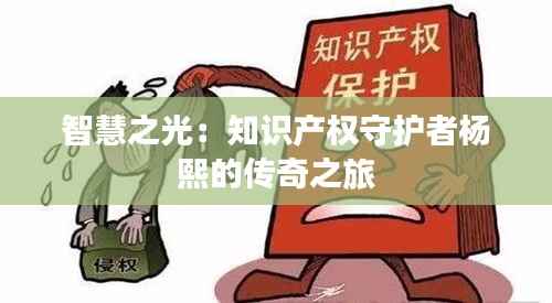 智慧之光:知识产权守护者杨熙的传奇之旅