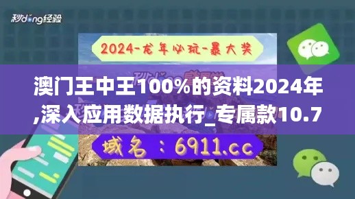 澳门王中王100%的资料2024年,深入应用数据执行_专属款10.754