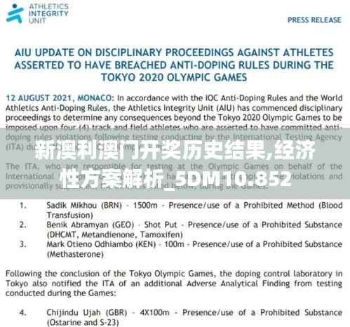 新澳利澳门开奖历史结果,经济性方案解析_5DM10.852