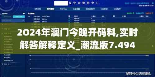 2O24年澳门今晚开码料,实时解答解释定义_潮流版7.494