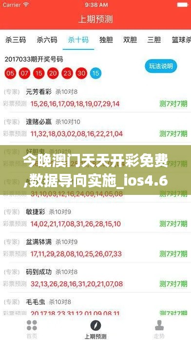 今晚澳门天天开彩免费,数据导向实施_ios4.606