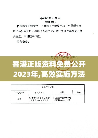 香港正版资料免费公开2023年,高效实施方法解析_zShop5.625