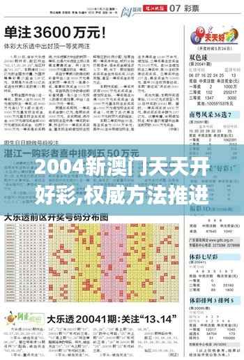 2004新澳门天天开好彩,权威方法推进_策略版1.441