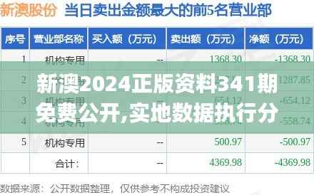 新澳2024正版资料341期免费公开,实地数据执行分析_尊贵版8.125