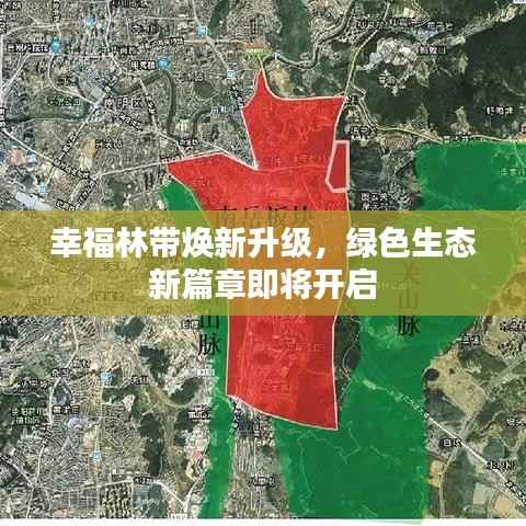 幸福林带焕新升级,绿色生态新篇章即将开启