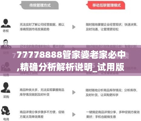 77778888管家婆老家必中,精确分析解析说明_试用版2.417