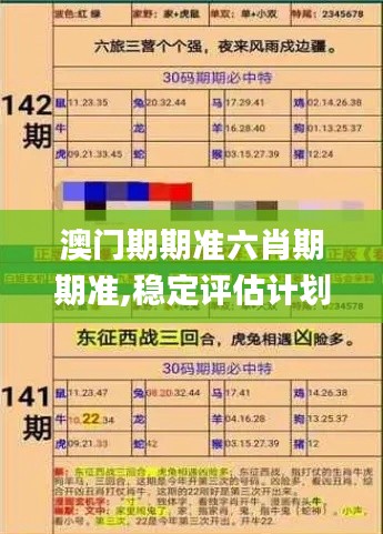 澳门期期准六肖期期准,稳定评估计划_超值版14.738