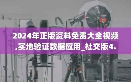 2024年正版资料免费大全视频,实地验证数据应用_社交版4.429