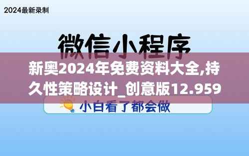 新奥2024年免费资料大全,持久性策略设计_创意版12.959