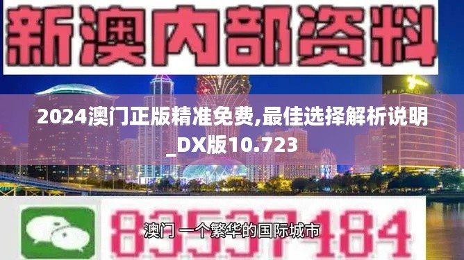 2024澳门正版精准免费,最佳选择解析说明_DX版10.723
