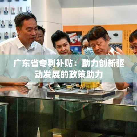 广东省专利补贴:助力创新驱动发展的政策助力