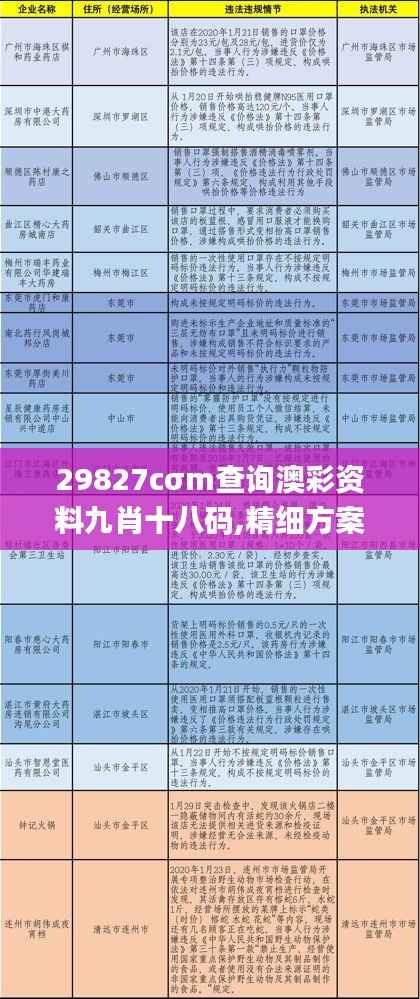 29827cσm查询澳彩资料九肖十八码,精细方案实施_限量款7.499