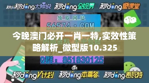 今晚澳门必开一肖一特,实效性策略解析_微型版10.325
