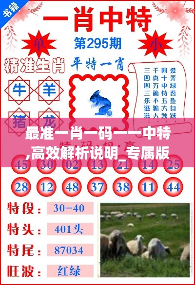 最准一肖一码一一中特,高效解析说明_专属版7.574