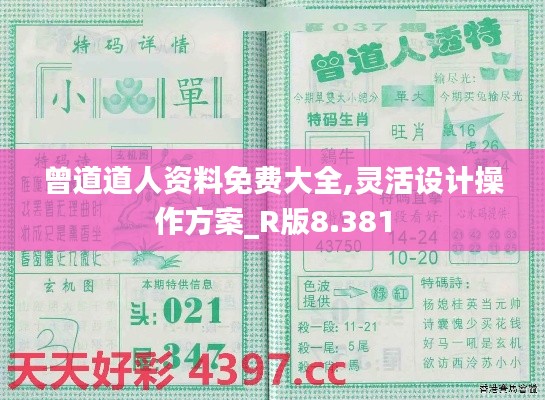 曾道道人资料免费大全,灵活设计操作方案_R版8.381