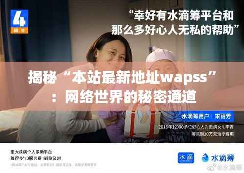 揭秘“本站最新地址wapss”:网络世界的秘密通道