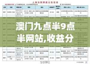 澳门九点半9点半网站,收益分析说明_CT10.791