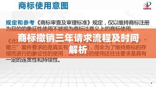 商标撤销三年请求流程及时间解析