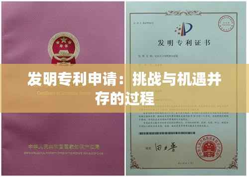 发明专利申请:挑战与机遇并存的过程