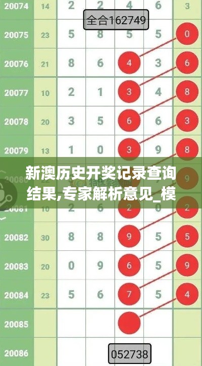 新澳历史开奖记录查询结果,专家解析意见_模拟版19.979