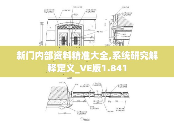 新门内部资料精准大全,系统研究解释定义_VE版1.841