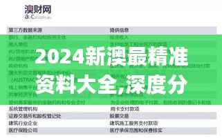 2024新澳最精准资料大全,深度分析解释定义_专属款18.891