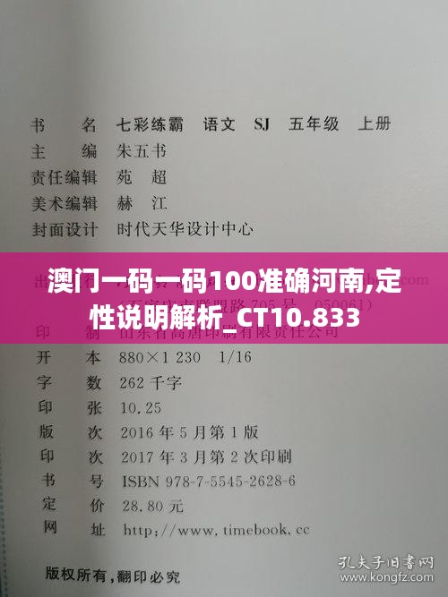 澳门一码一码100准确河南,定性说明解析_CT10.833