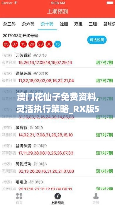 澳门花仙子免费资料,灵活执行策略_RX版5.898