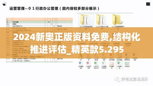 2024新奥正版资料免费,结构化推进评估_精英款5.295