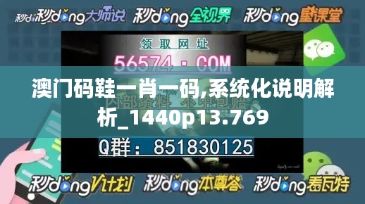 澳门码鞋一肖一码,系统化说明解析_1440p13.769
