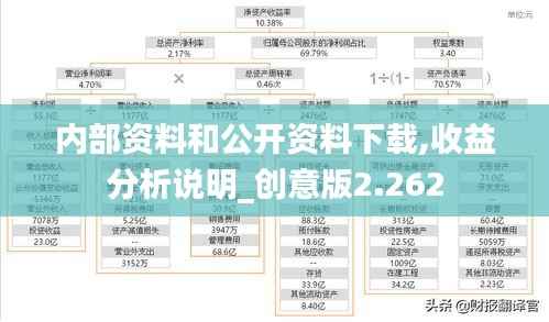 内部资料和公开资料下载,收益分析说明_创意版2.262