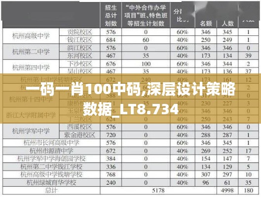 一码一肖100中码,深层设计策略数据_LT8.734