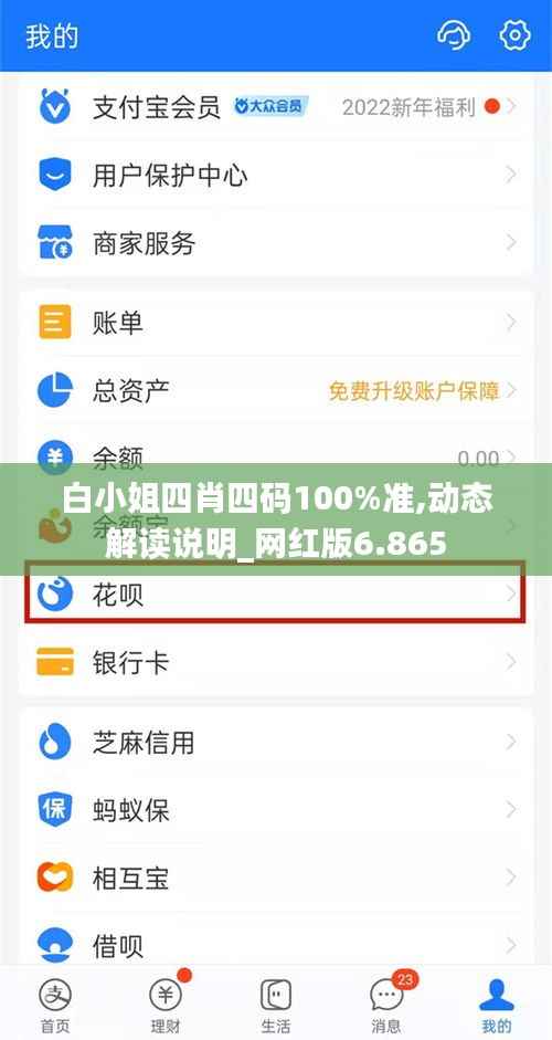 白小姐四肖四码100%准,动态解读说明_网红版6.865