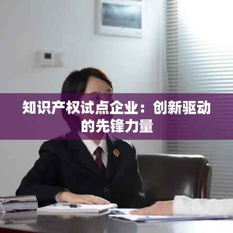 知识产权试点企业:创新驱动的先锋力量