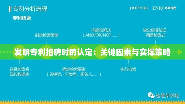 发明专利招聘时的认定:关键因素与实操策略