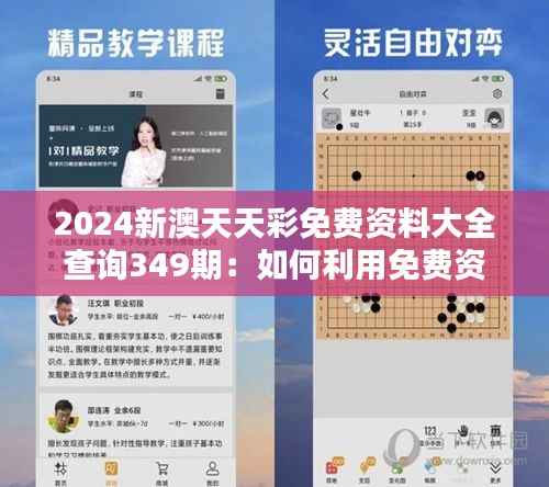 2024新澳天天彩免费资料大全查询349期:如何利用免费资料提升中奖率