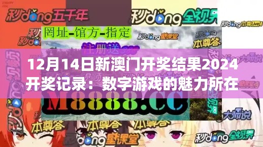12月14日新澳门开奖结果2024开奖记录:数字游戏的魅力所在