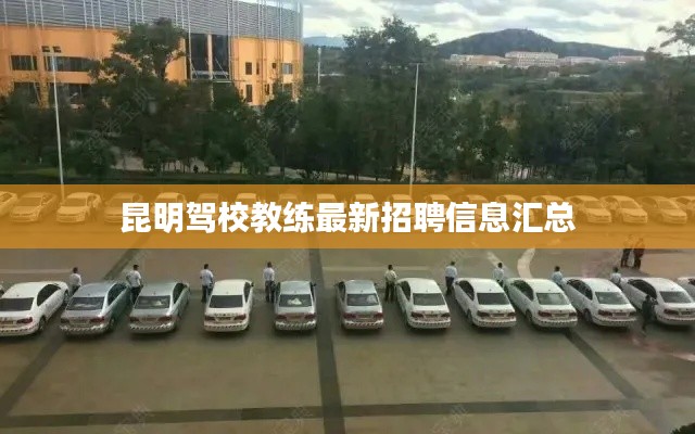 昆明驾校教练最新招聘信息汇总