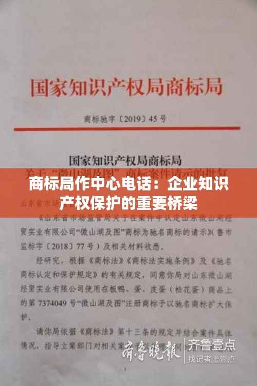 商标局作中心电话:企业知识产权保护的重要桥梁